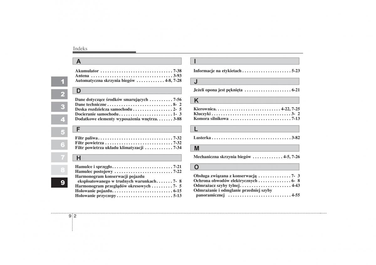 manual  Kia Picanto I 1 instrukcja / page 288