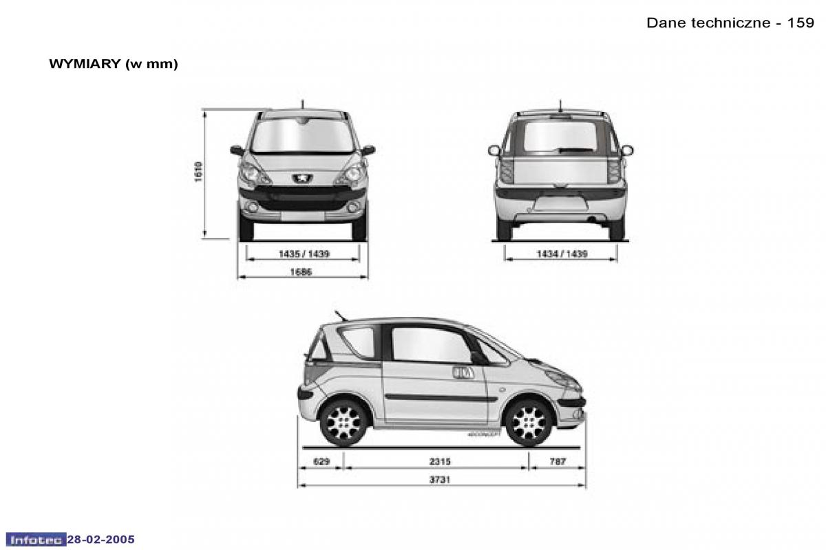 Peugeot 1007 instrukcja obslugi / page 157