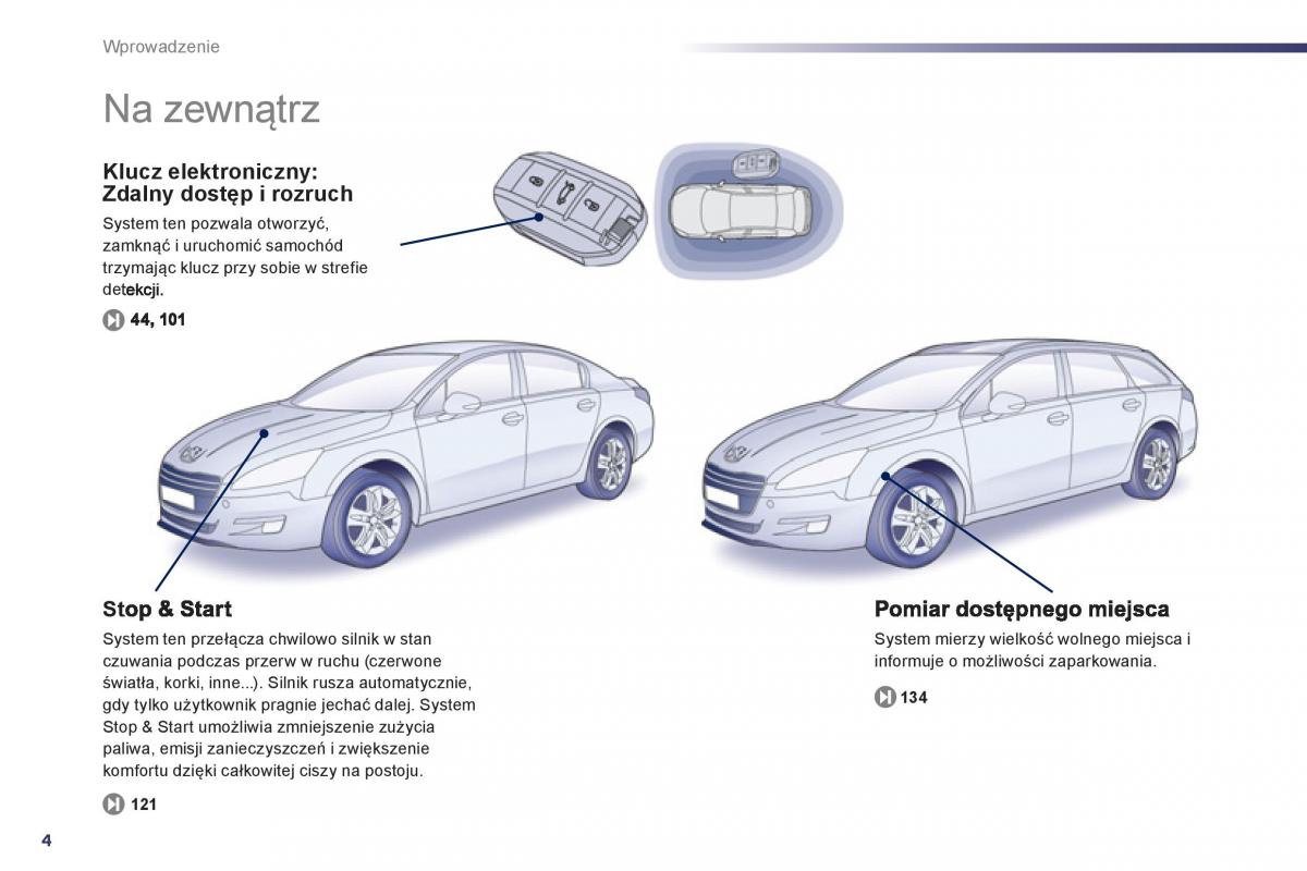 Peugeot 508 instrukcja obslugi / page 6