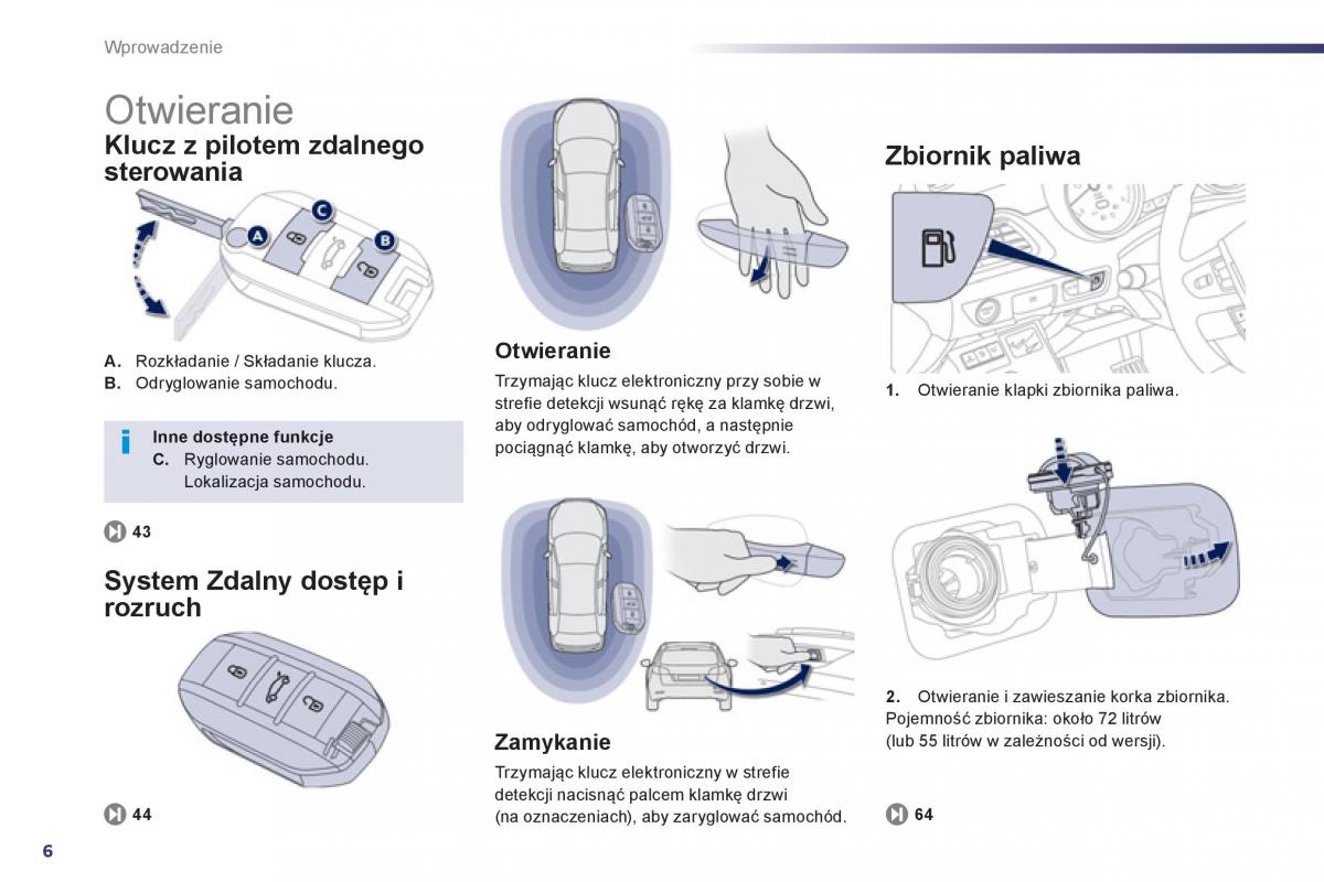 Peugeot 508 instrukcja obslugi / page 8