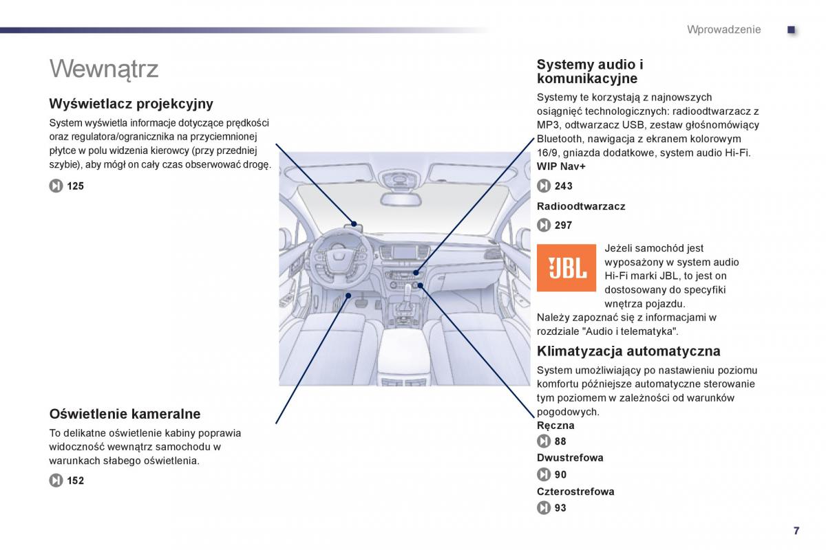 Peugeot 508 instrukcja obslugi / page 9