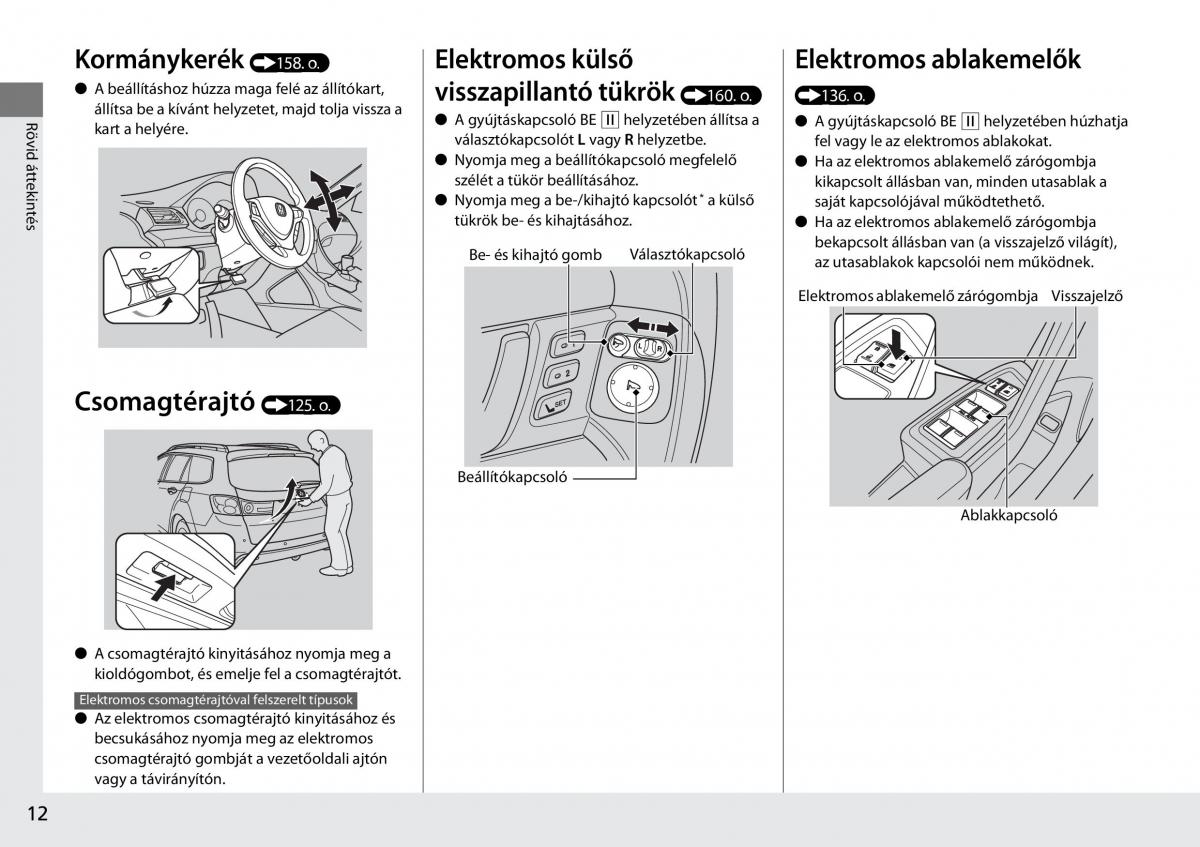 Mercedes Benz A Class W176 Kezelesi utmutato / page 13