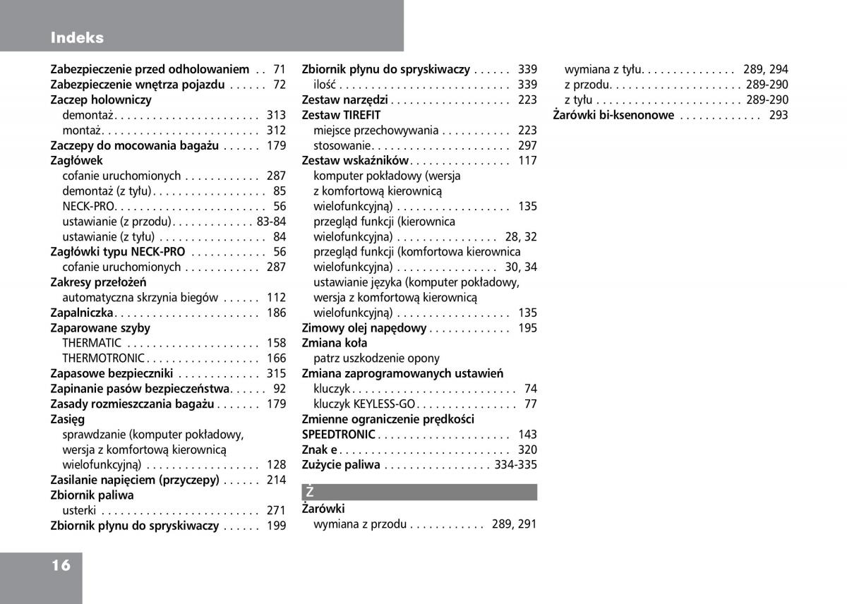 manual Mercedes C / page 18