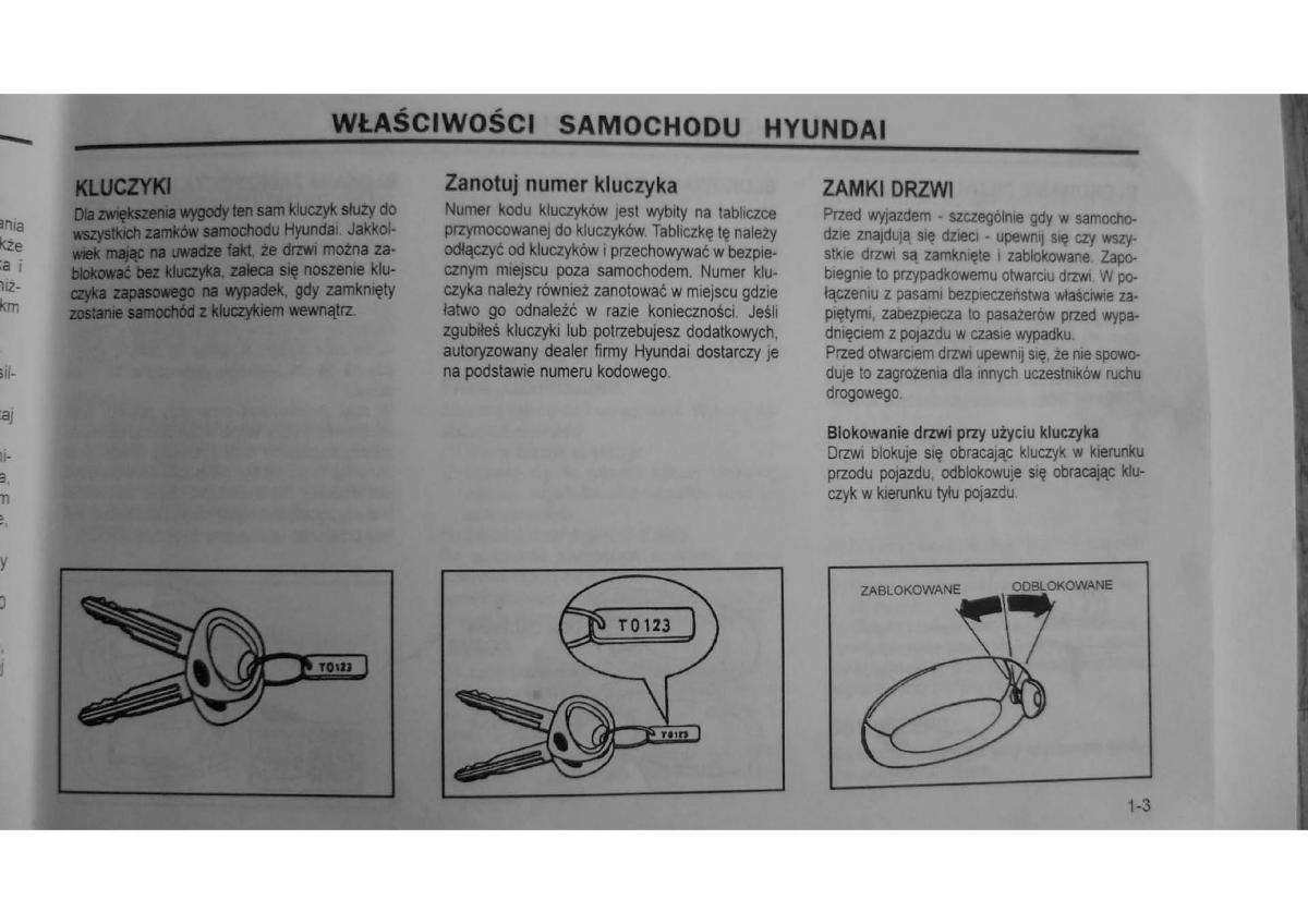 Hyundai Elantra Lantra II 2 instrukcja obslugi / page 8
