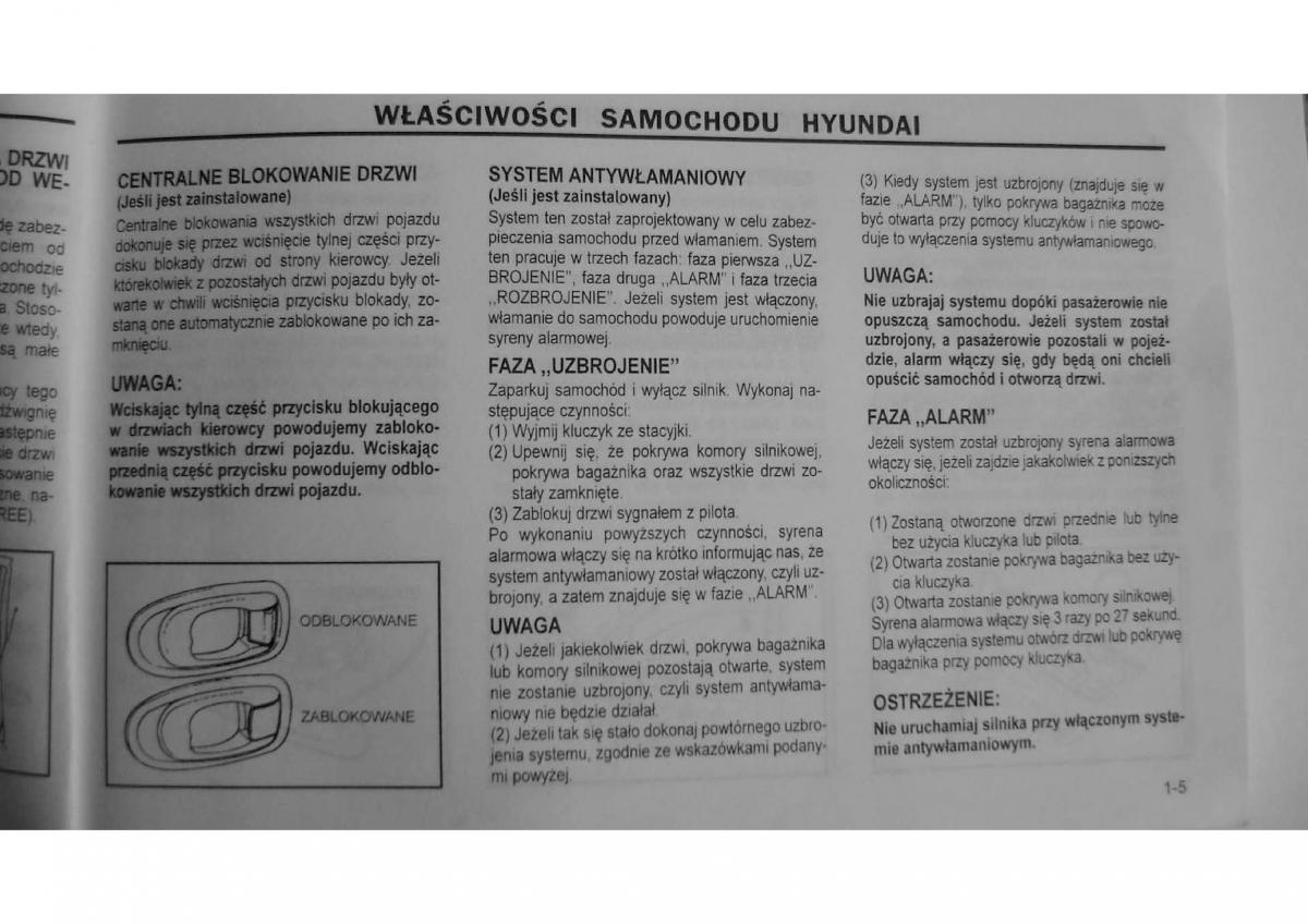 manual  Hyundai Elantra Lantra II 2 instrukcja / page 10