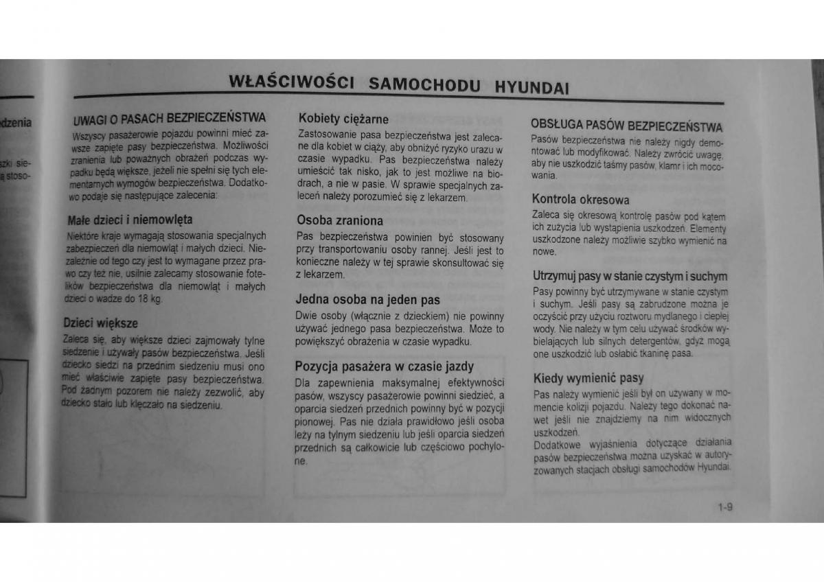 Hyundai Elantra Lantra II 2 instrukcja obslugi / page 14
