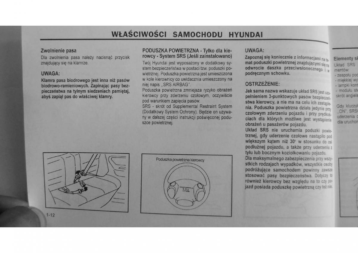manual  Hyundai Elantra Lantra II 2 instrukcja / page 17