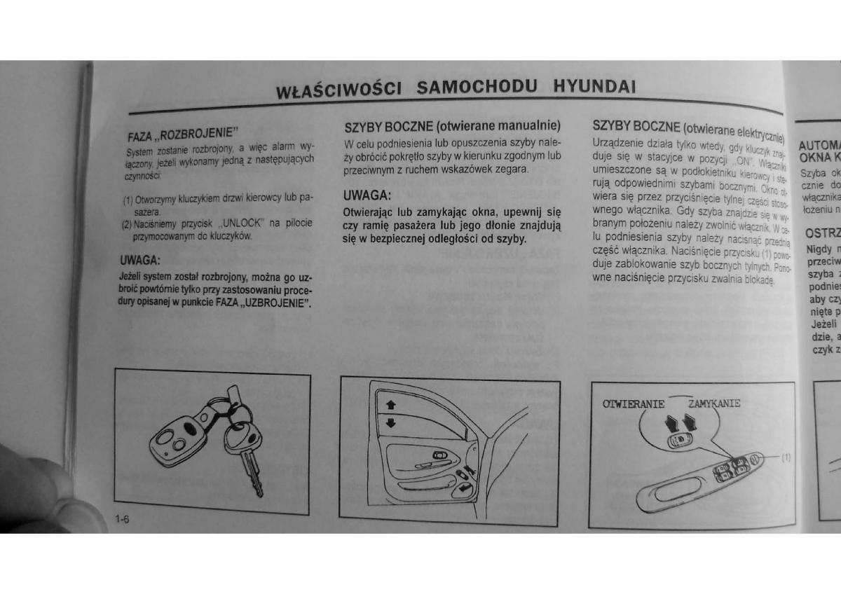 Hyundai Elantra Lantra II 2 instrukcja obslugi / page 11