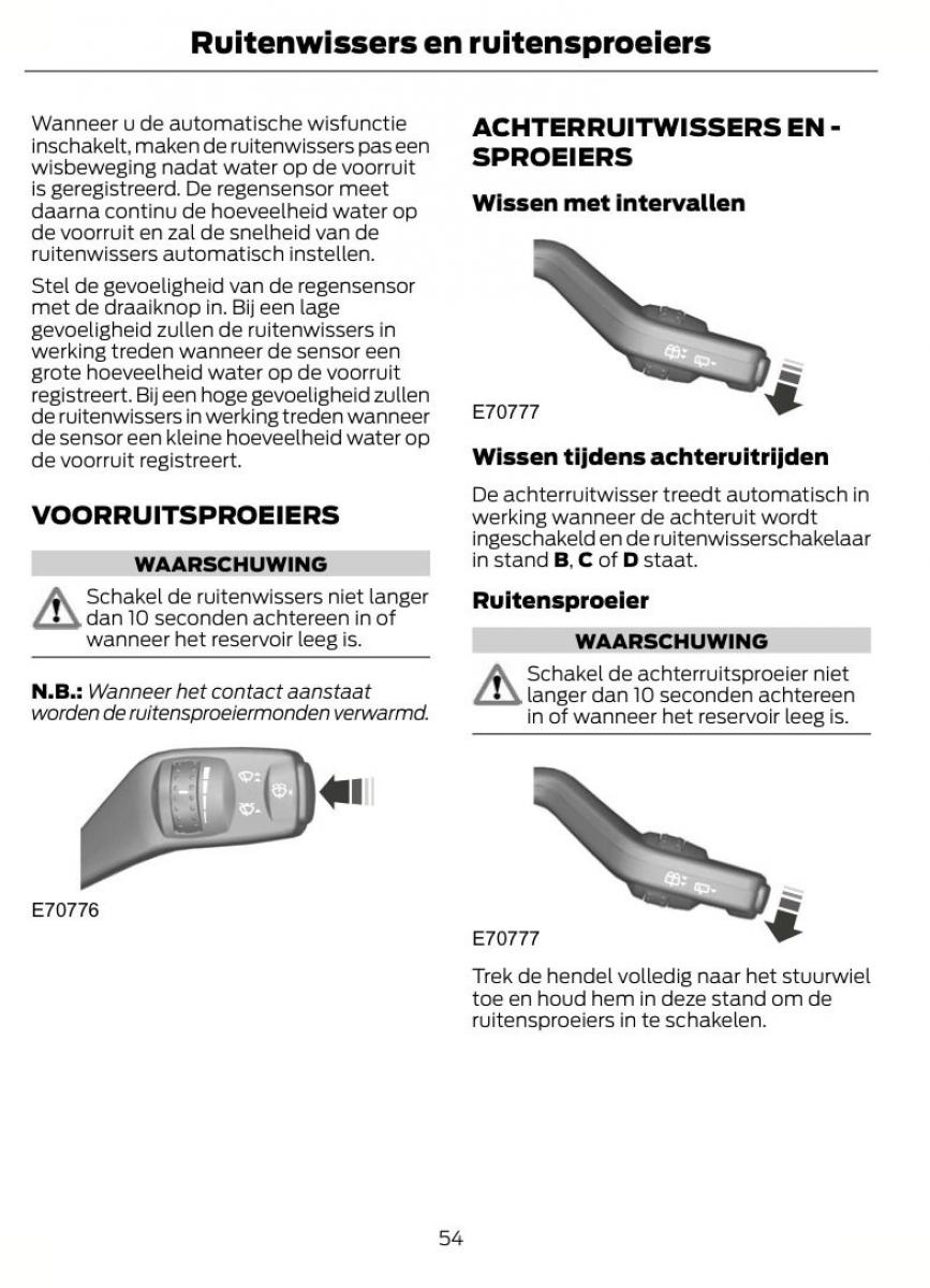  Ford Mondeo Ford Mondeo MKIV MK4 handleiding / page 57