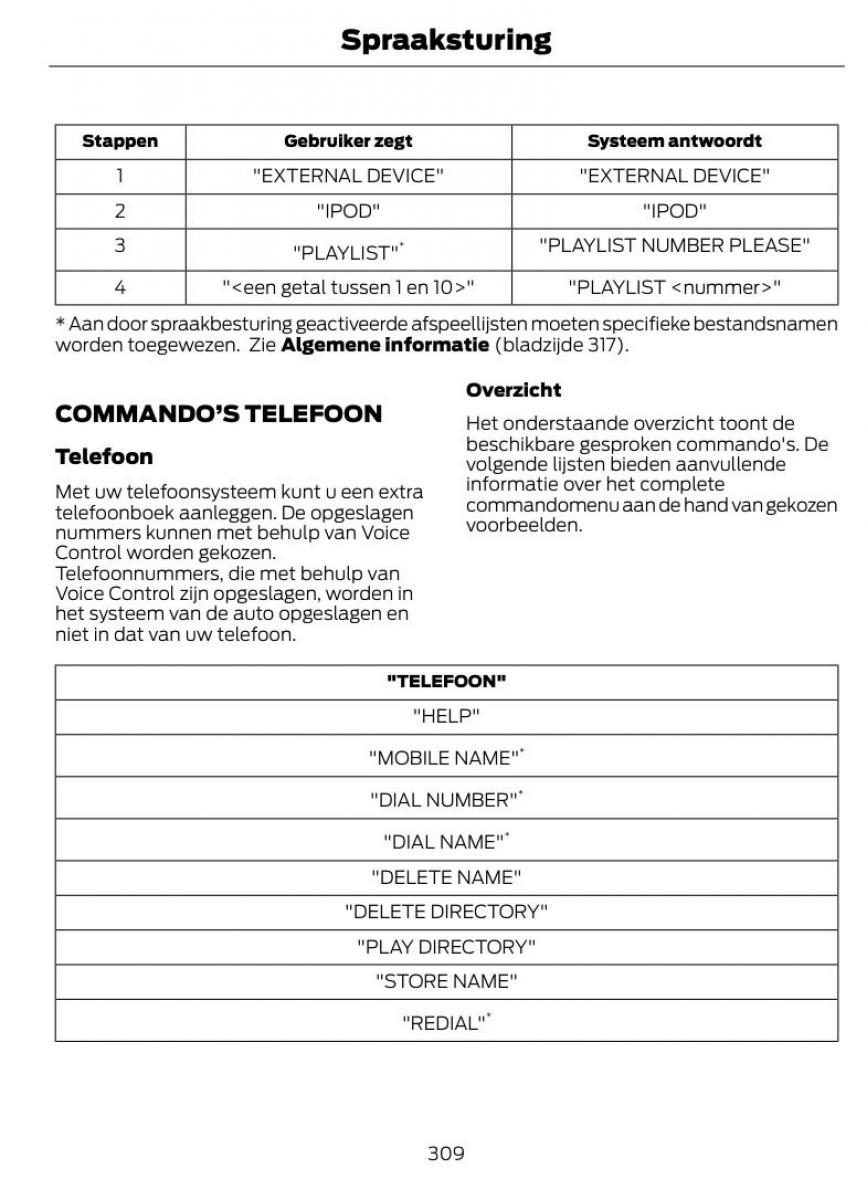  Ford Mondeo Ford Mondeo MKIV MK4 handleiding / page 312