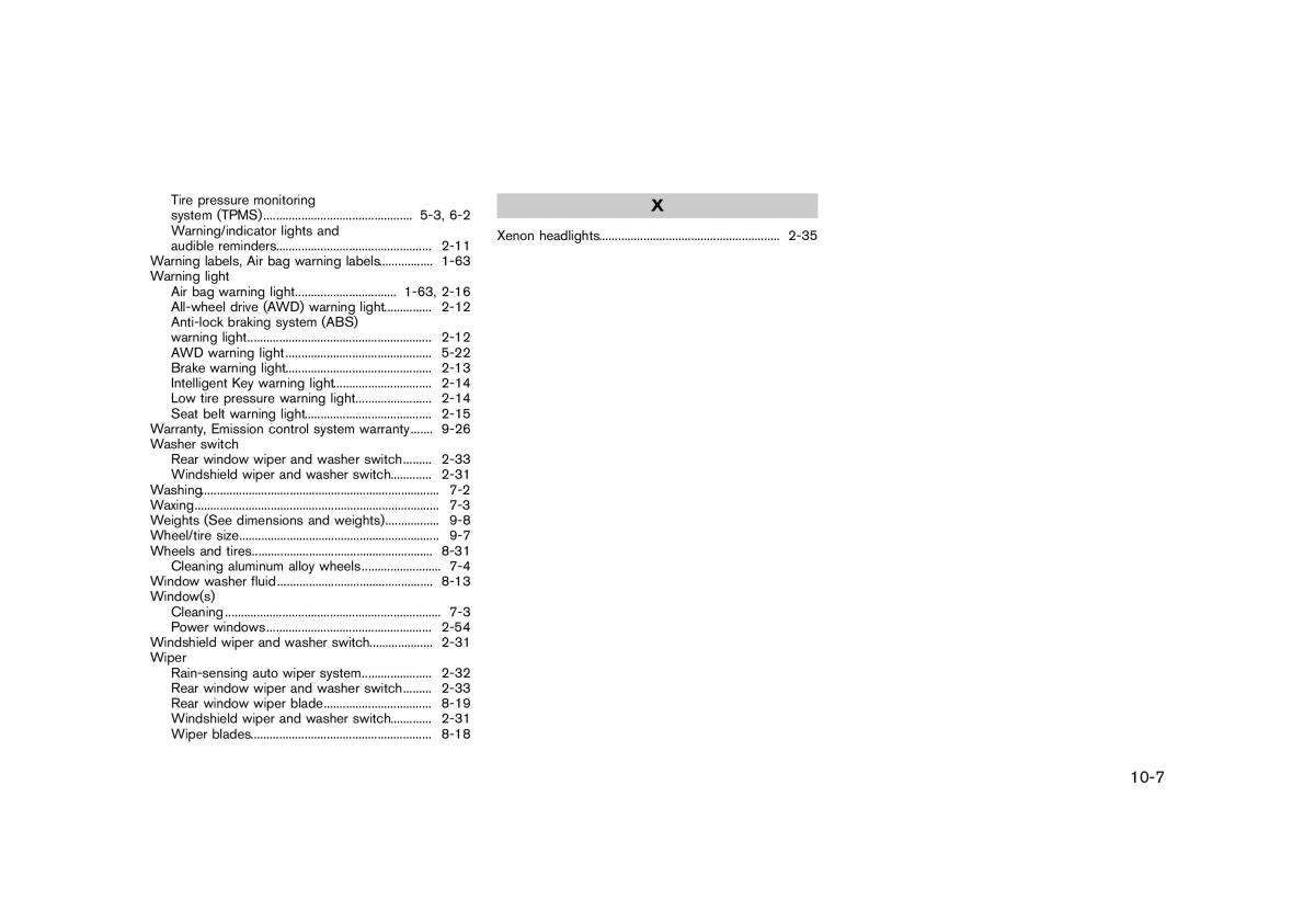 Nissan Murano Z51 owners manual / page 479