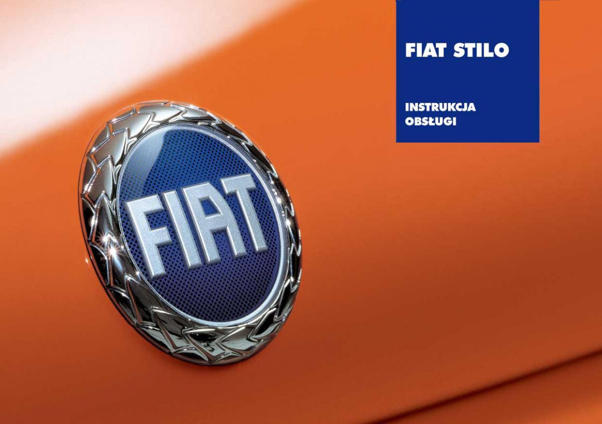 Fiat Stilo instrukcja obslugi / page 1