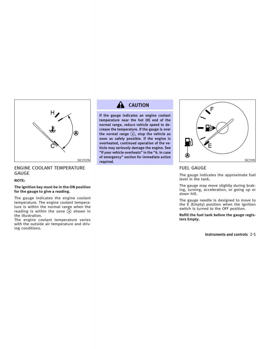 Infiniti FX I owners manual / page 77