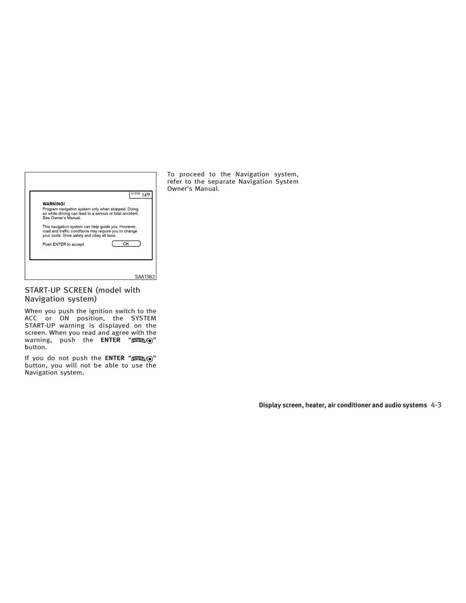 Infiniti FX I owners manual / page 161