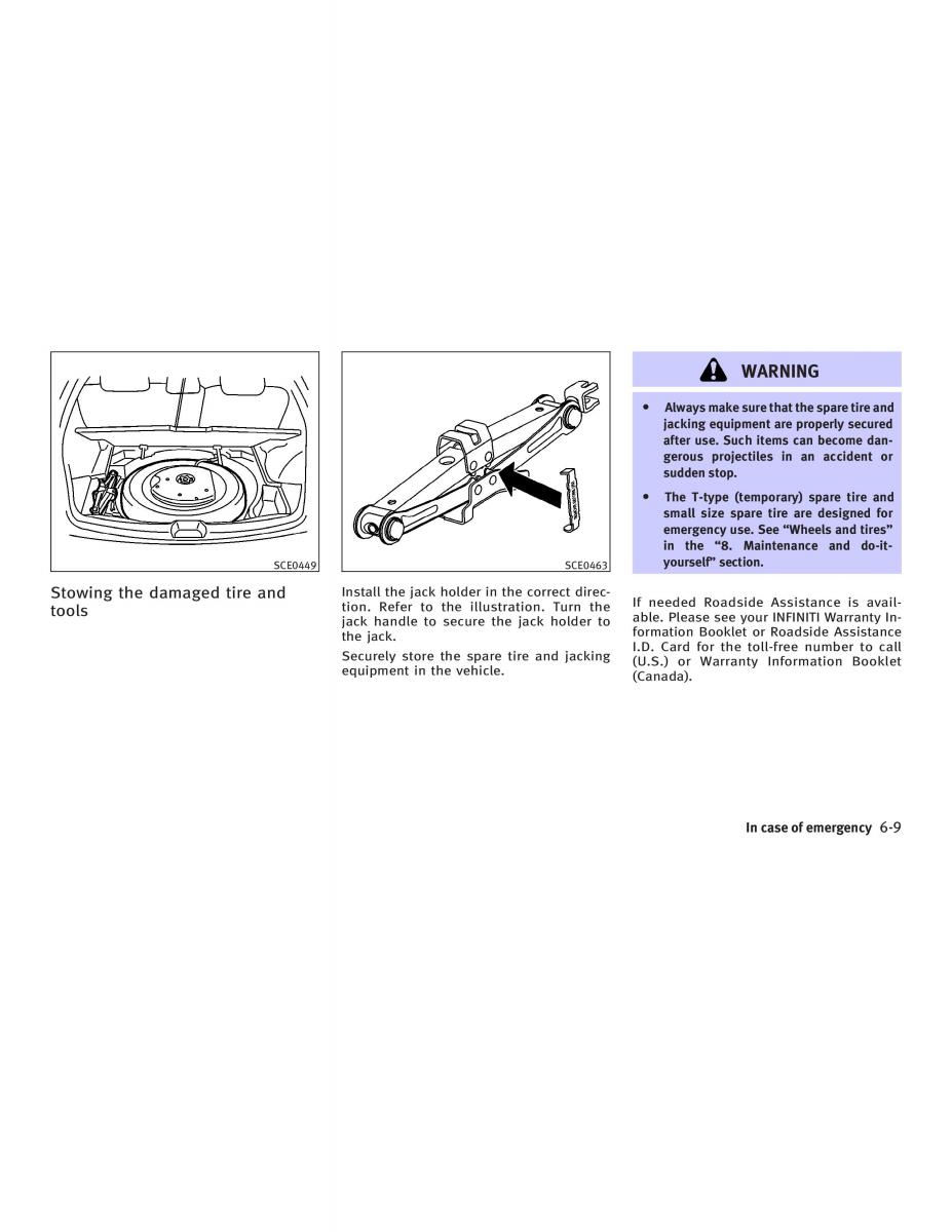 Infiniti FX I owners manual / page 293