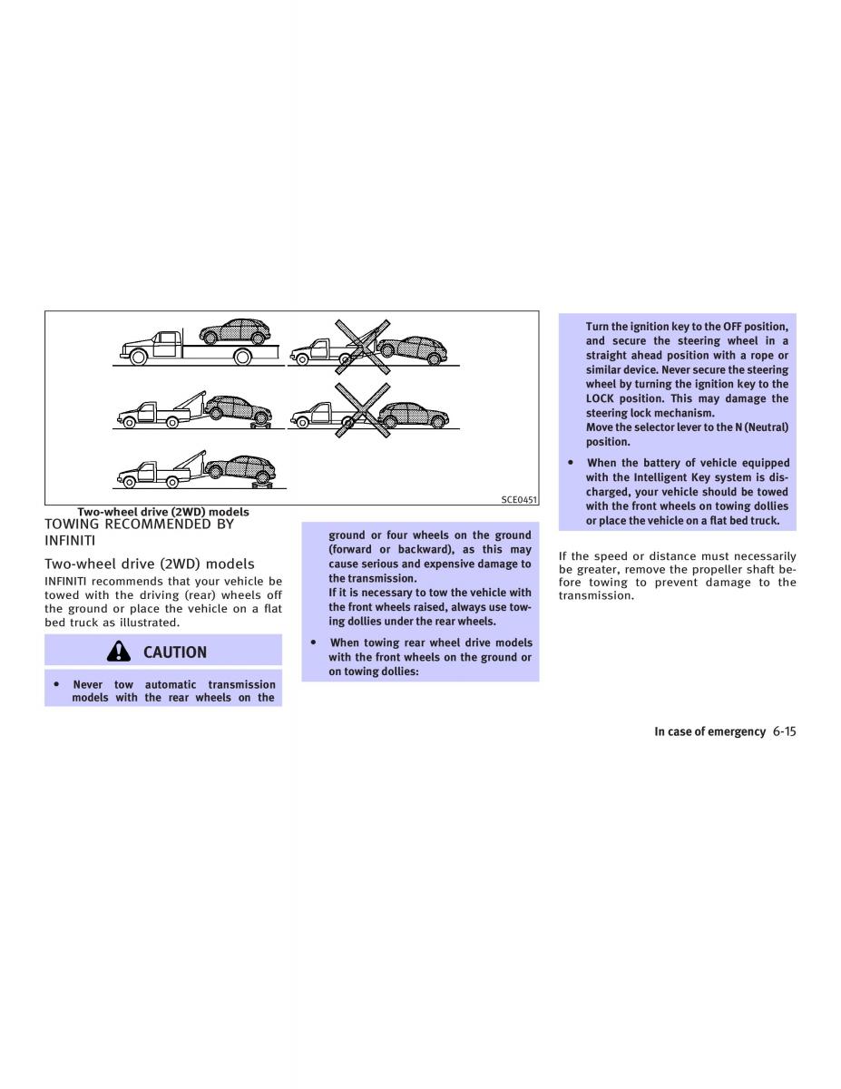 Infiniti FX I owners manual / page 299