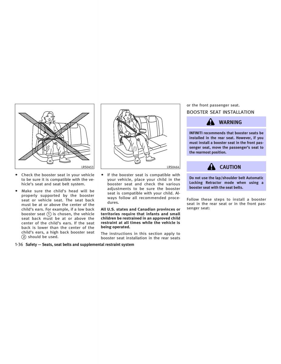 Infiniti FX I owners manual / page 52