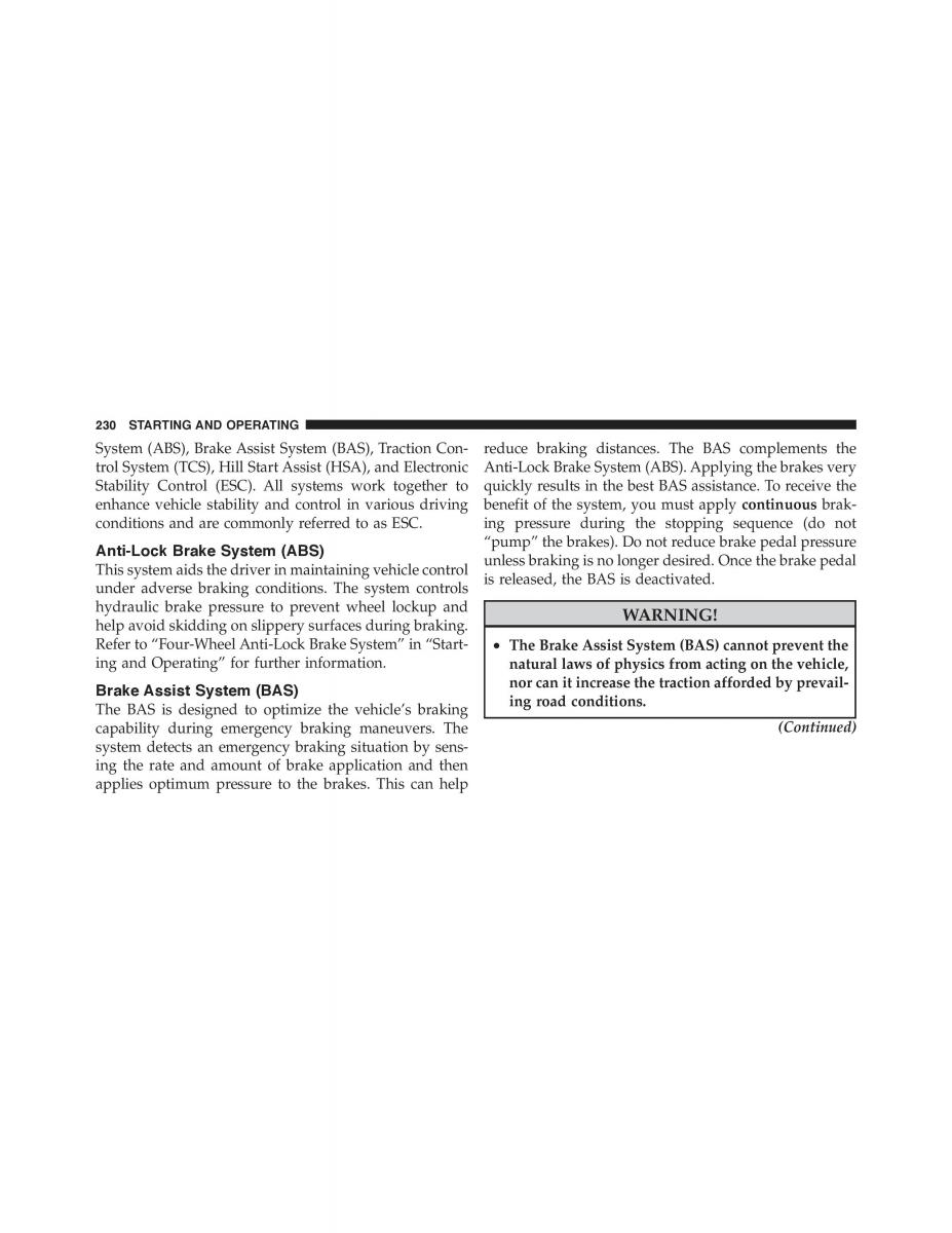 instrukcja obsługi Fiat 500 Fiat 500 owners manual / page 232