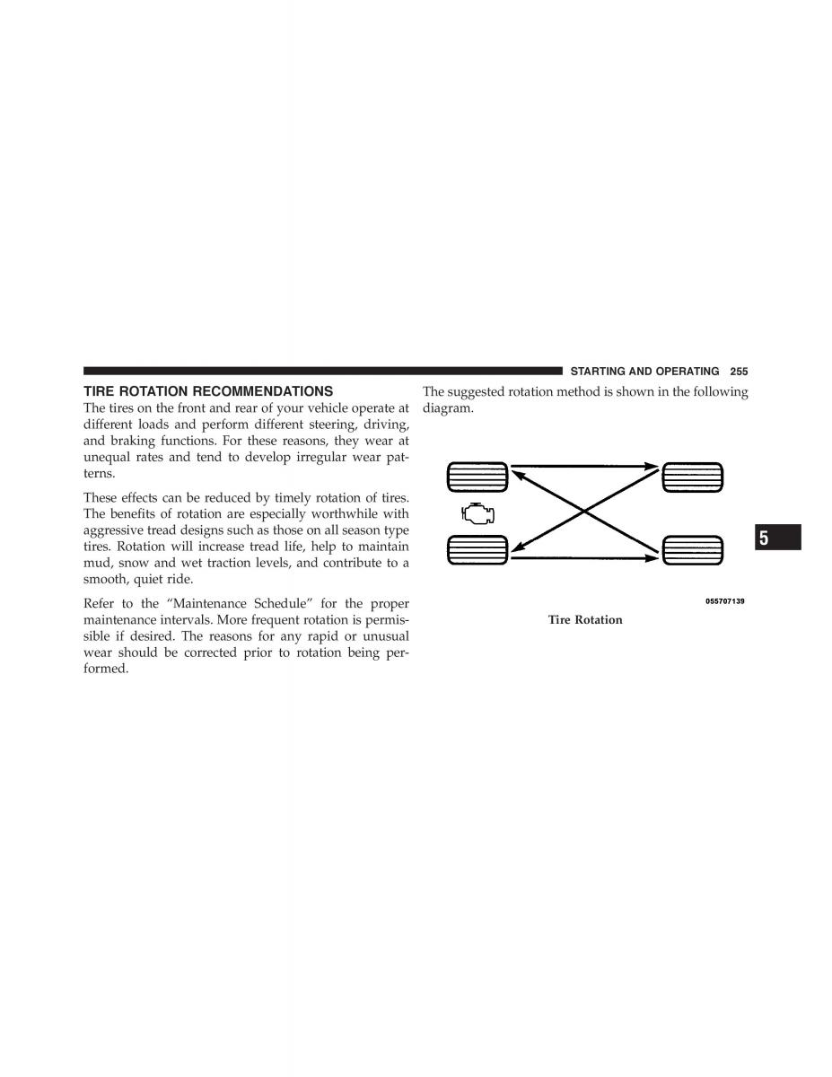 instrukcja obsługi Fiat 500 Fiat 500 owners manual / page 257