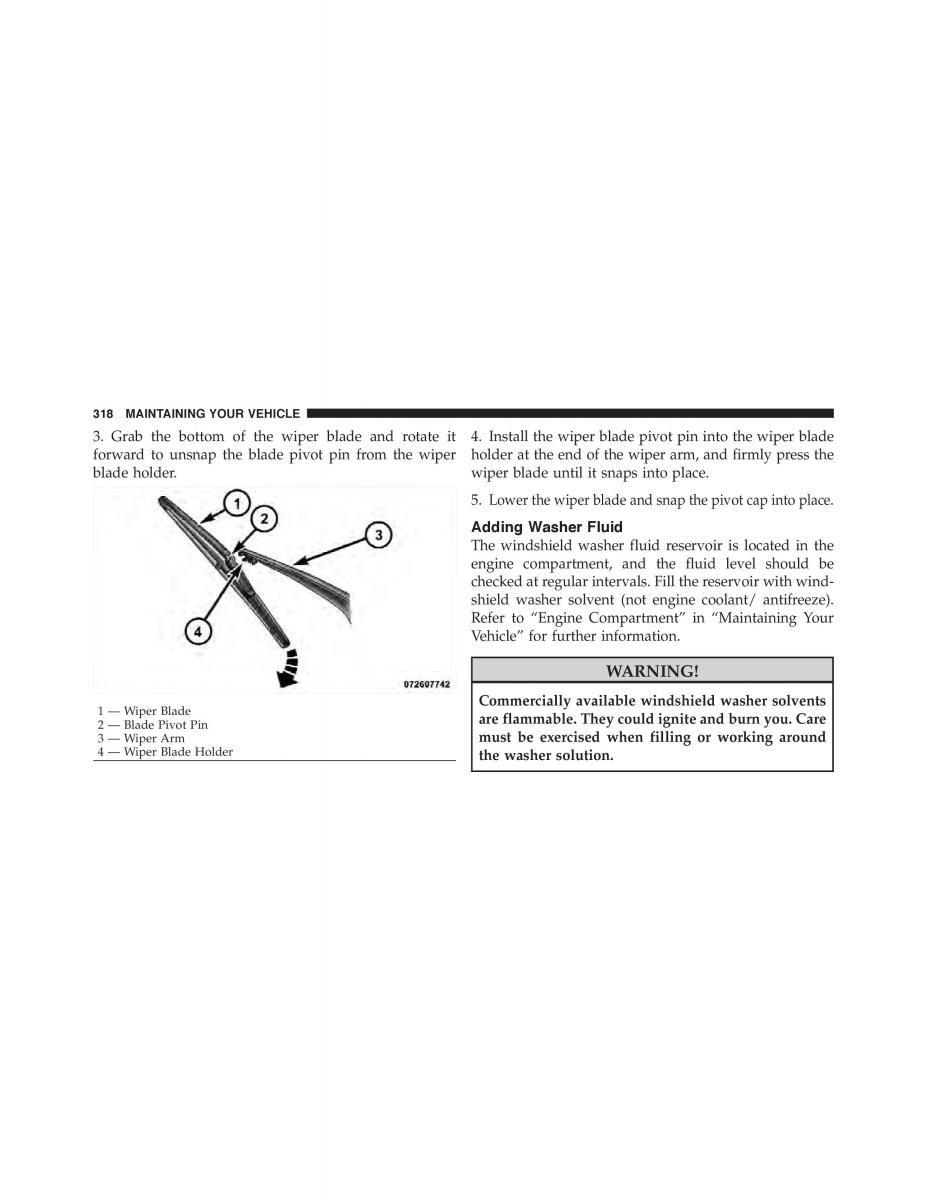 instrukcja obsługi Fiat 500 Fiat 500 owners manual / page 320
