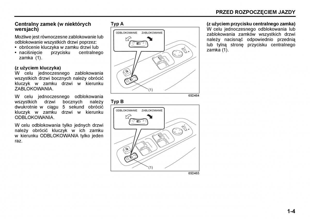 Suzuki Grand Vitara I 1 instrukcja obslugi / page 13