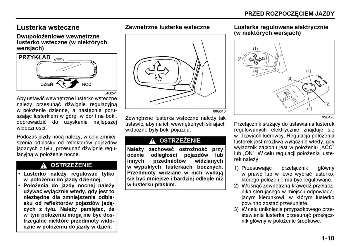 Suzuki Grand Vitara I 1 instrukcja / page 19