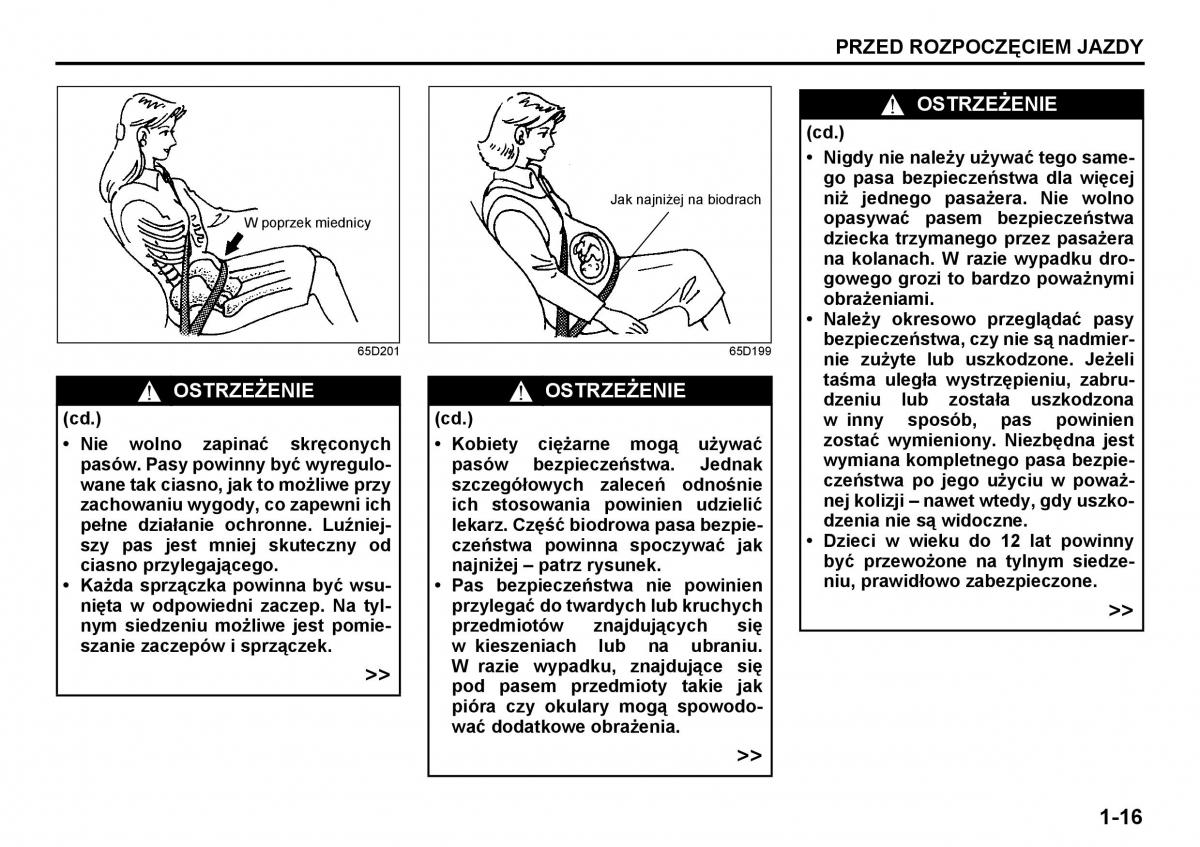 Suzuki Grand Vitara I 1 instrukcja obslugi / page 25