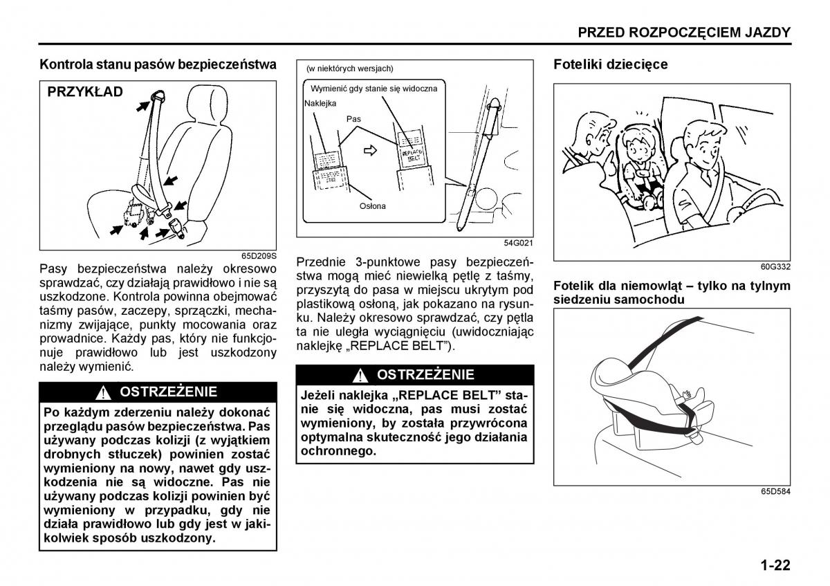 Suzuki Grand Vitara I 1 instrukcja obslugi / page 31
