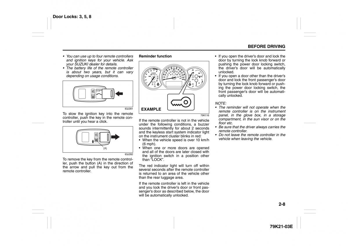 Suzuki Grand Vitara II 2 owners manual / page 25