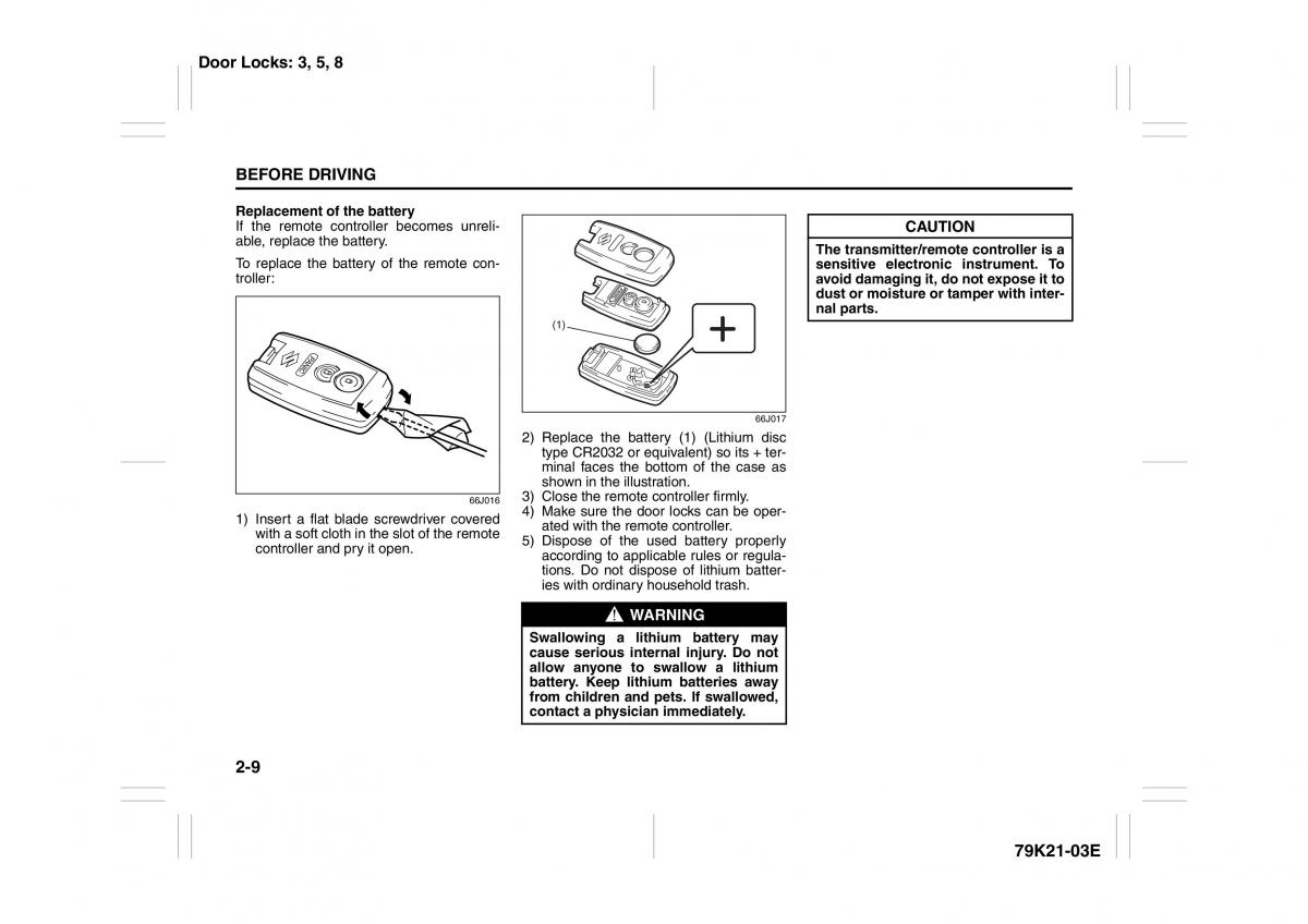 Suzuki Grand Vitara II 2 owners manual / page 26