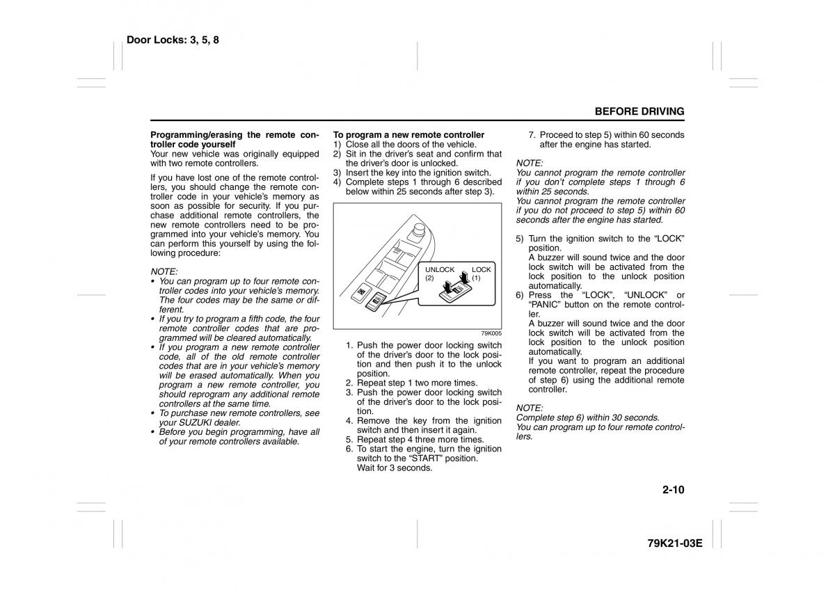 Suzuki Grand Vitara II 2 owners manual / page 27