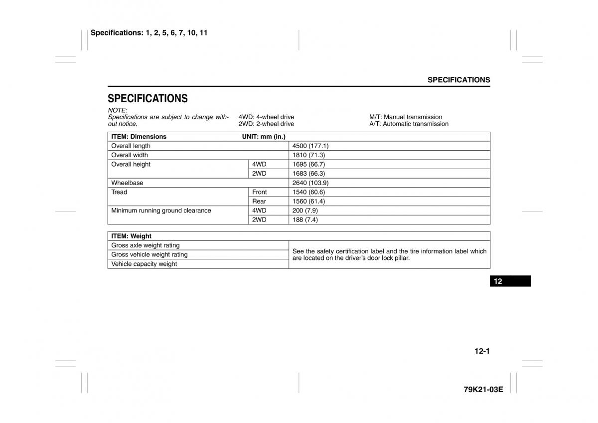 manual  Suzuki Grand Vitara II 2 owners manual / page 327