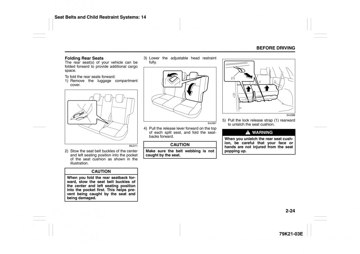 Suzuki Grand Vitara II 2 owners manual / page 41