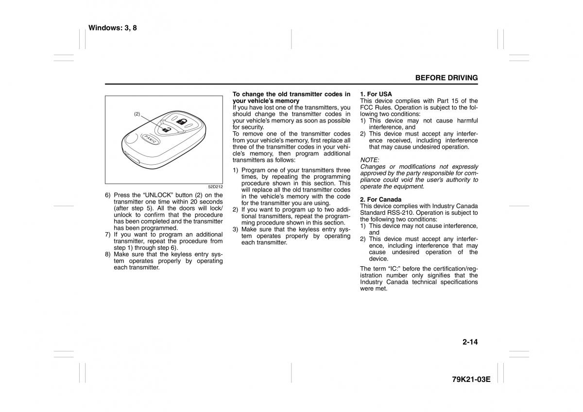 Suzuki Grand Vitara II 2 owners manual / page 31