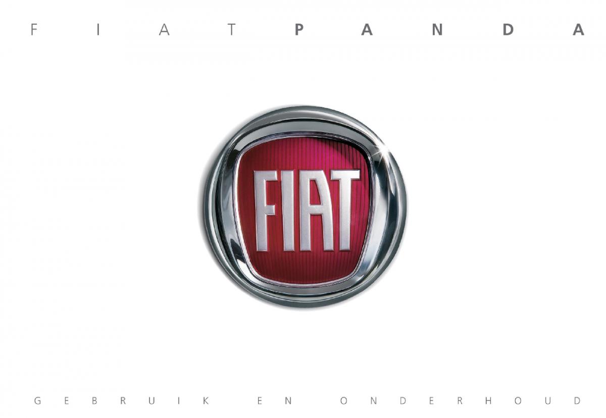Fiat Panda III 3 handleiding / page 1