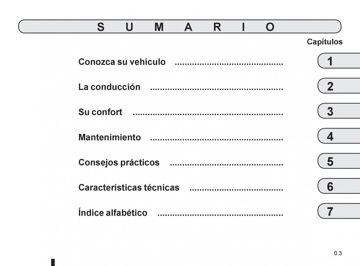 Renault Clio III 3 manual del propietario / page 5