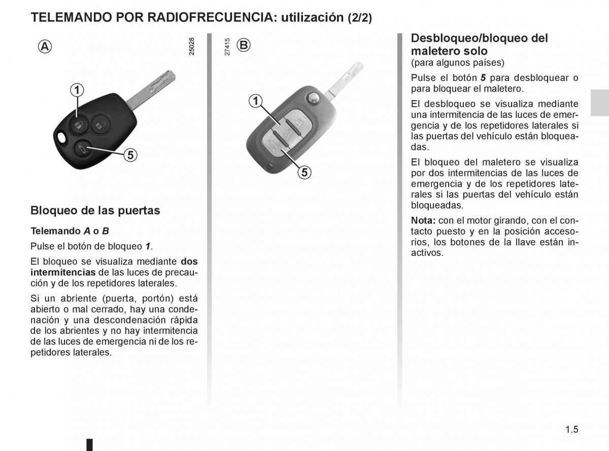 Renault Clio III 3 manual del propietario / page 11