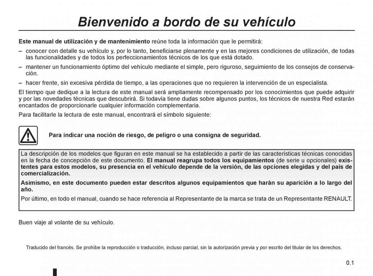Renault Clio III 3 manual del propietario / page 3