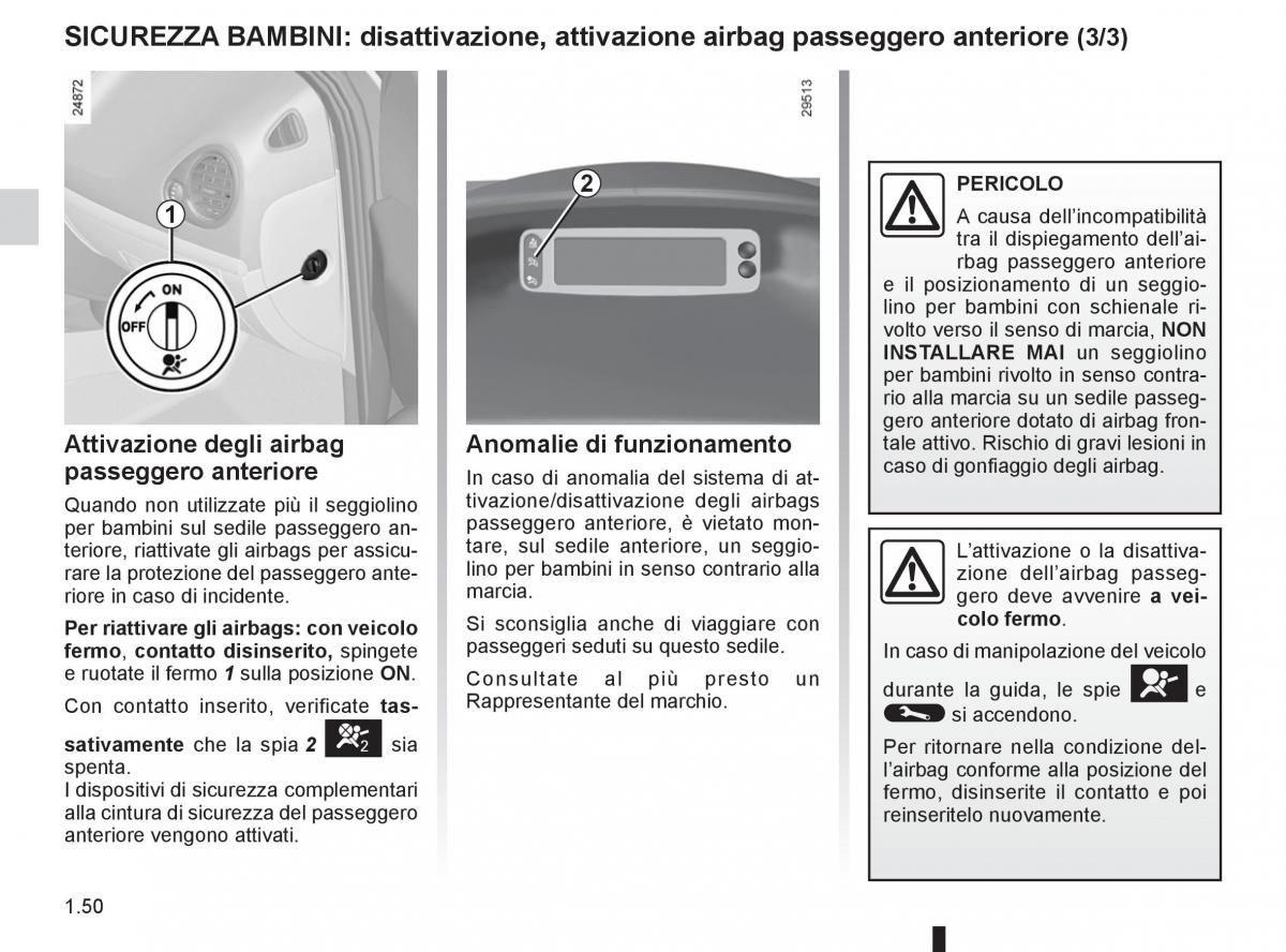 Renault Clio III 3 manuale del proprietario / page 56
