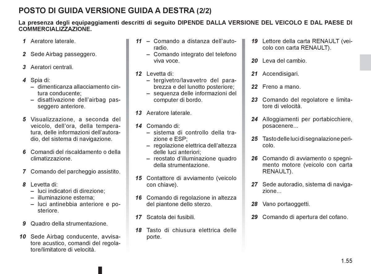 Renault Clio III 3 manuale del proprietario / page 61