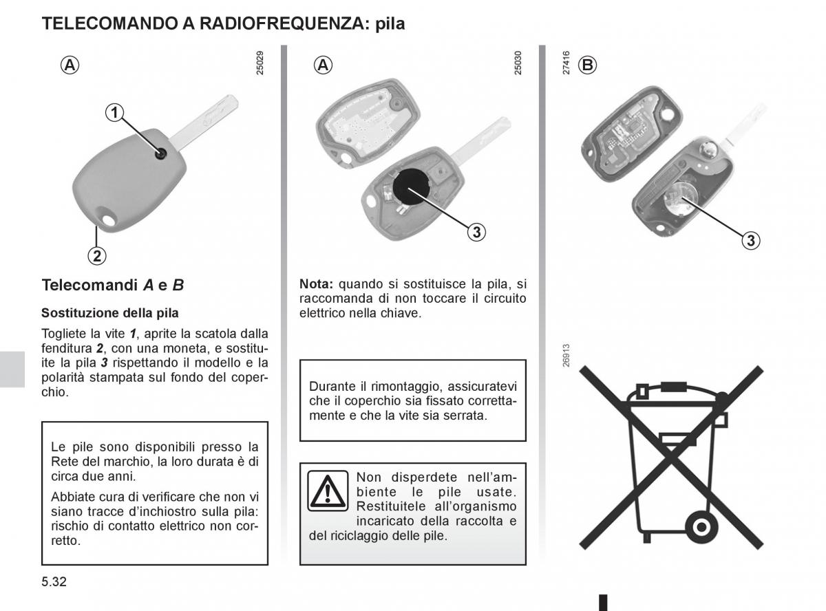 Renault Clio III 3 manuale del proprietario / page 220