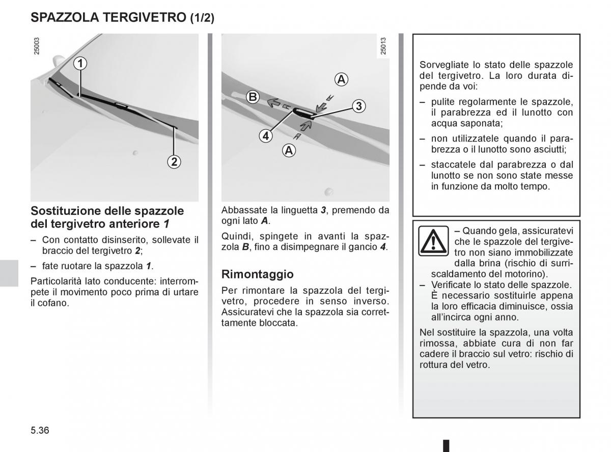 Renault Clio III 3 manuale del proprietario / page 224