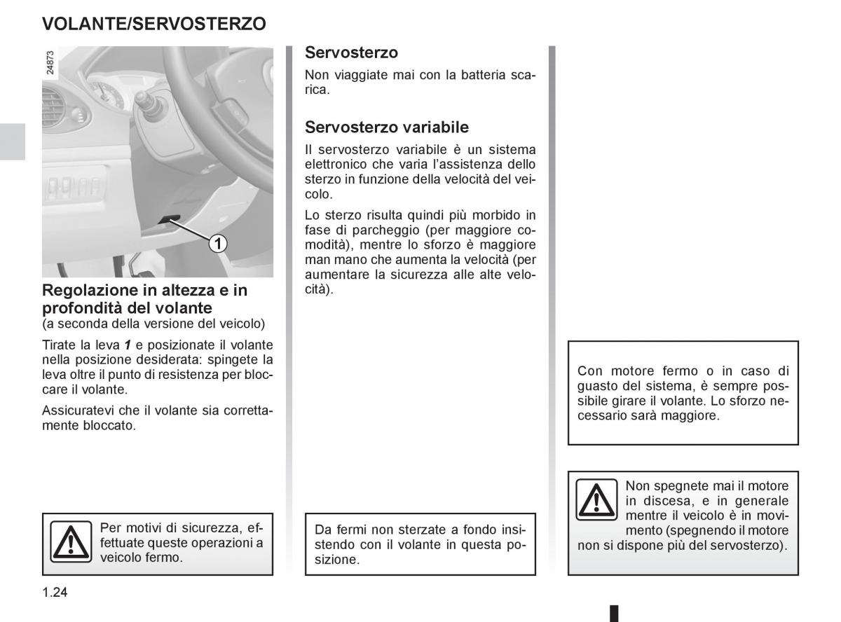 Renault Clio III 3 manuale del proprietario / page 30
