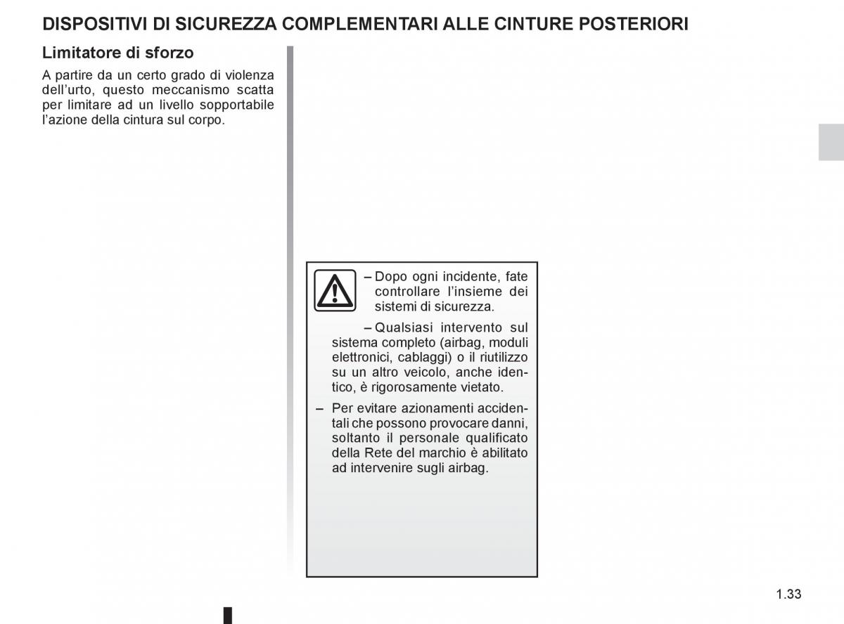 Renault Clio III 3 manuale del proprietario / page 39