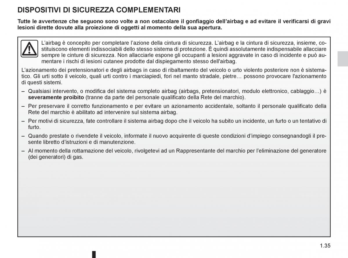 Renault Clio III 3 manuale del proprietario / page 41