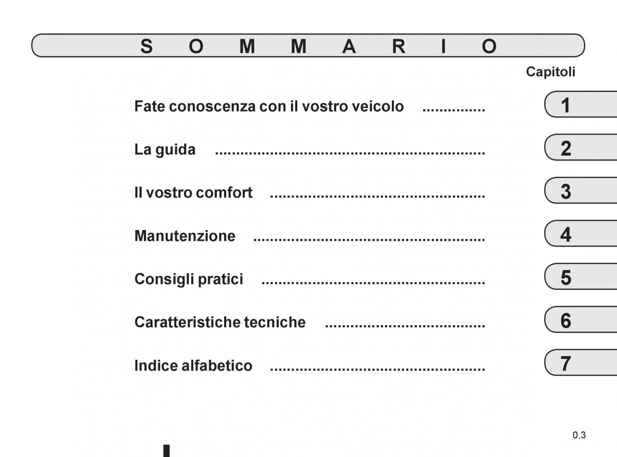 Renault Clio III 3 manuale del proprietario / page 5