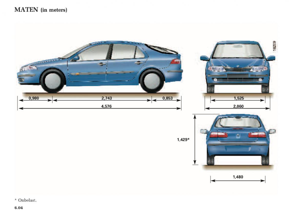 Renault Laguna II 2 handleiding / page 228