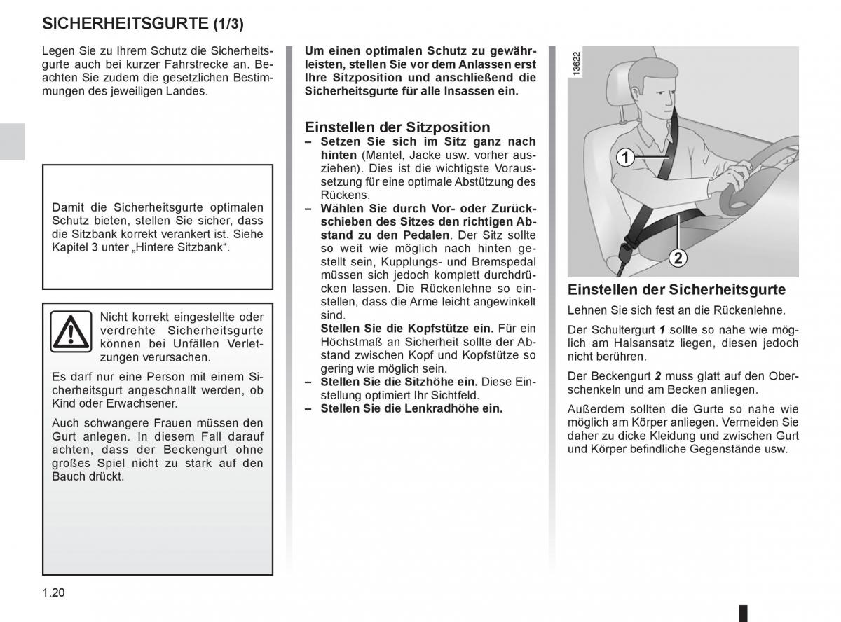 Renault Laguna III 3 Handbuch / page 26