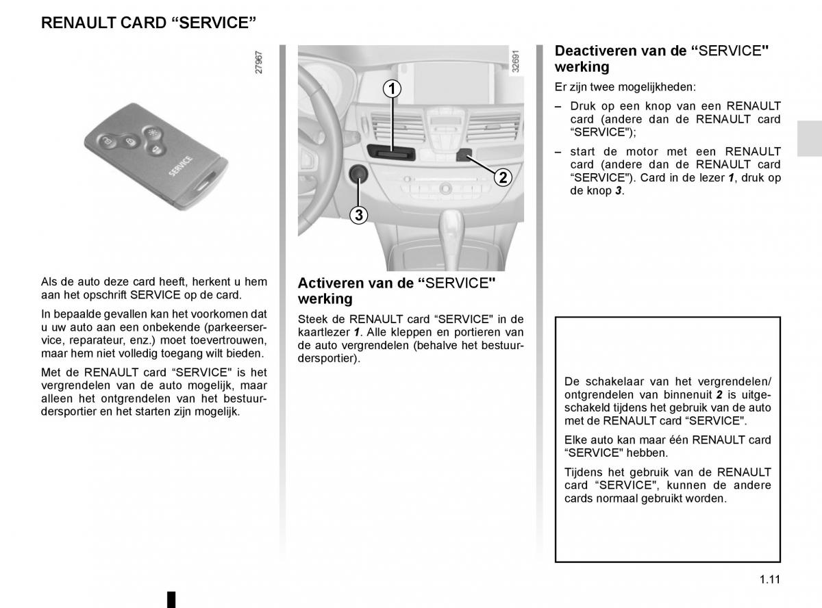 Renault Laguna III 3 handleiding / page 17