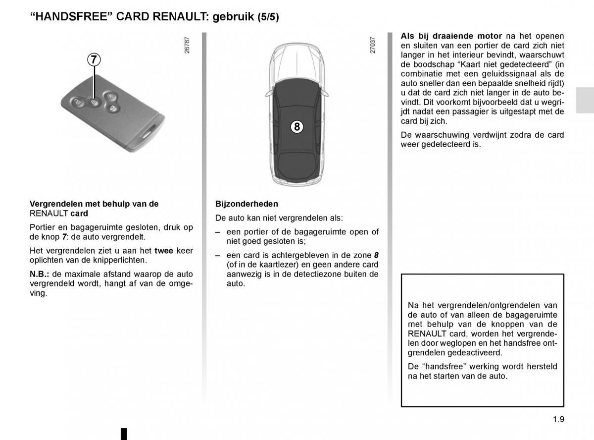 Renault Laguna III 3 handleiding / page 15